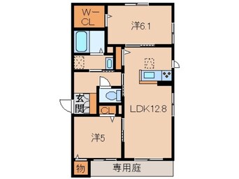 間取図 シャーメゾンＬａＬａ