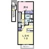紀州鉄道/西御坊駅 徒歩7分 2階 築18年 1LDKの間取り