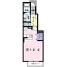 キャトル・セゾンⅡ 1Rの間取り