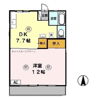 間取図 きのくに線・紀勢本線/箕島駅 徒歩8分 1階 築37年