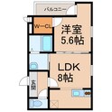 フジパレス黒田Ⅵ番館の間取図