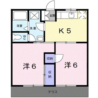 間取図 きのくに線・紀勢本線/湯浅駅 徒歩12分 1階 築30年