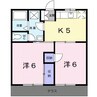 きのくに線・紀勢本線/湯浅駅 徒歩12分 1階 築30年 2Kの間取り