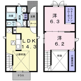 間取図 沖野々戸建住宅