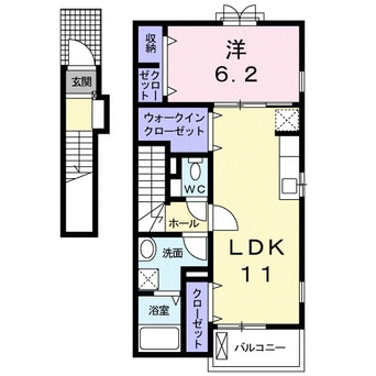 間取図 サーレ・学園前Ⅰ