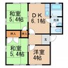 ルミエール 3DKの間取り