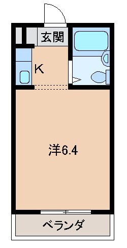 間取り図 ヴェルナールゆあさ