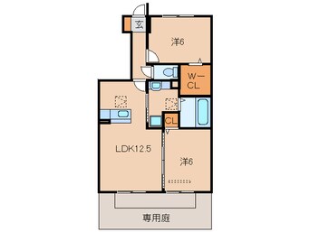 間取図 和歌山線/和歌山駅 バス15分和歌川大橋下車:停歩3分 1階 築14年