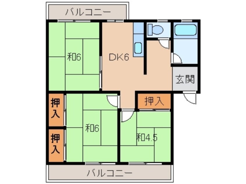 間取図 紀光マンション