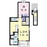 きのくに線・紀勢本線/藤並駅 徒歩8分 2階 築10年 1LDKの間取り