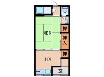 間取図 山口アパート