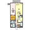 ラズベリー荘 1LDKの間取り