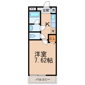 間取図 フジパレス秋月３３