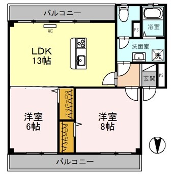 間取図 アイリスMT