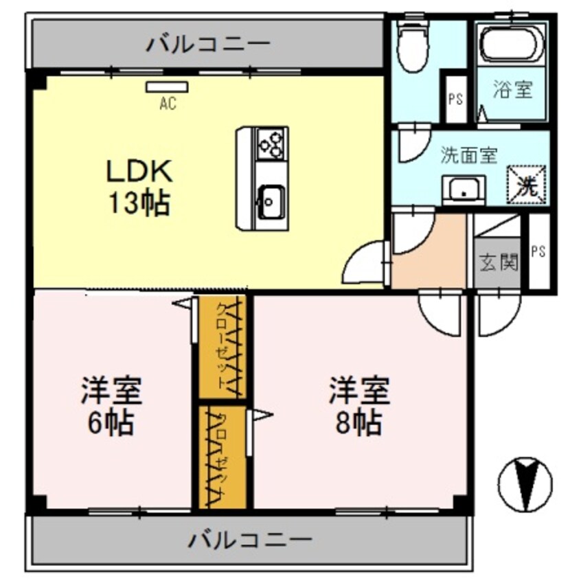 間取図 アイリスMT