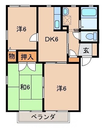 間取図 ディアス名高