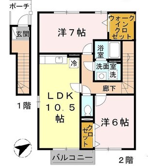 間取図 マグノリアコートＡ棟
