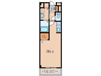 間取図 きのくに線・紀勢本線/紀三井寺駅 徒歩20分 1階 築18年