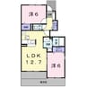 きのくに線・紀勢本線/藤並駅 徒歩24分 1階 築16年 2LDKの間取り