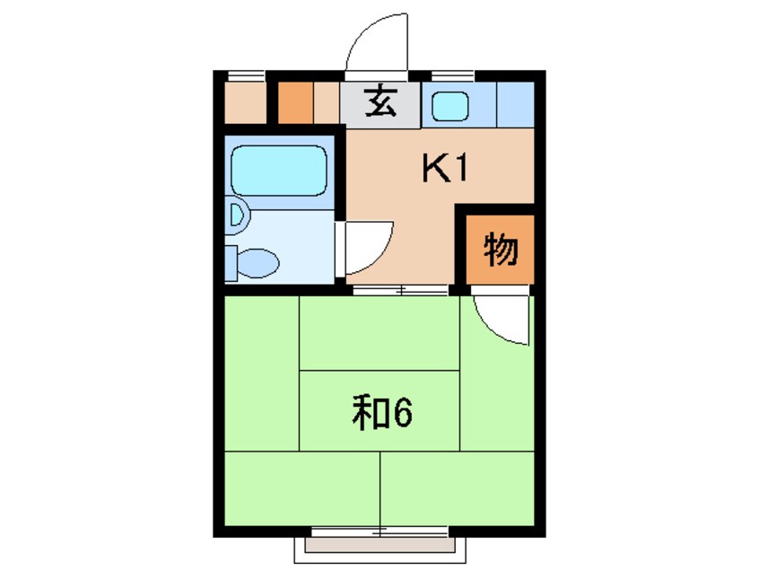 間取図 秀和コーポ