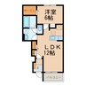 ルフナ　Ⅱ 1LDKの間取り