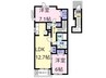 きのくに線・紀勢本線/御坊駅 徒歩15分 2階 築16年 2LDKの間取り