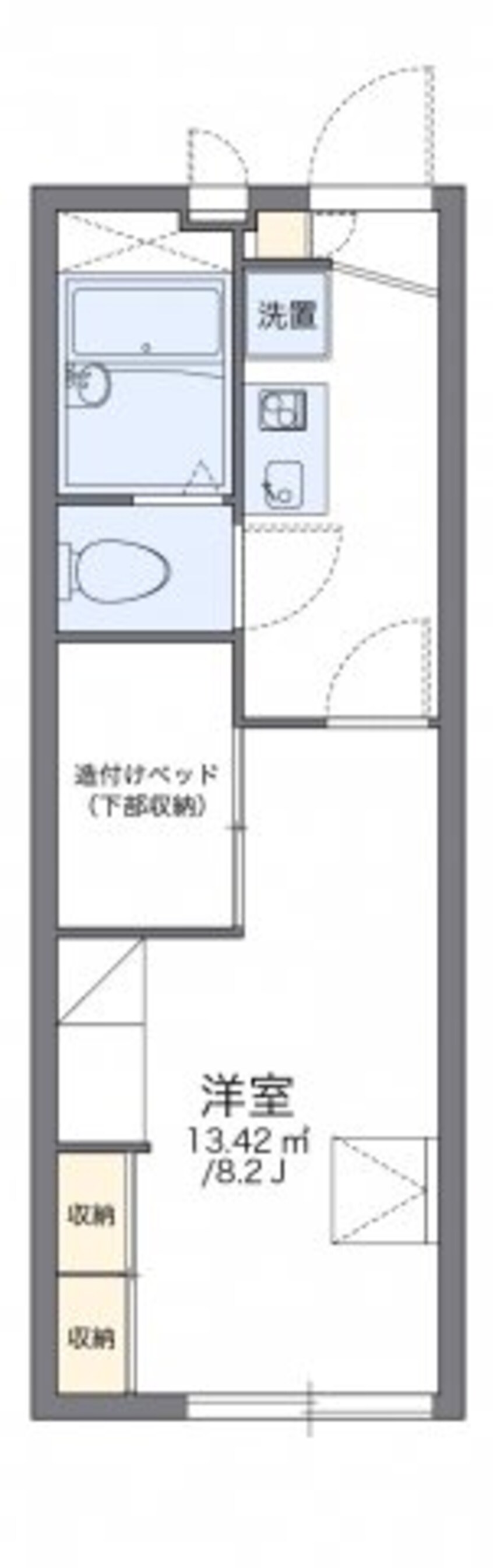 間取図 レオパレス名草山