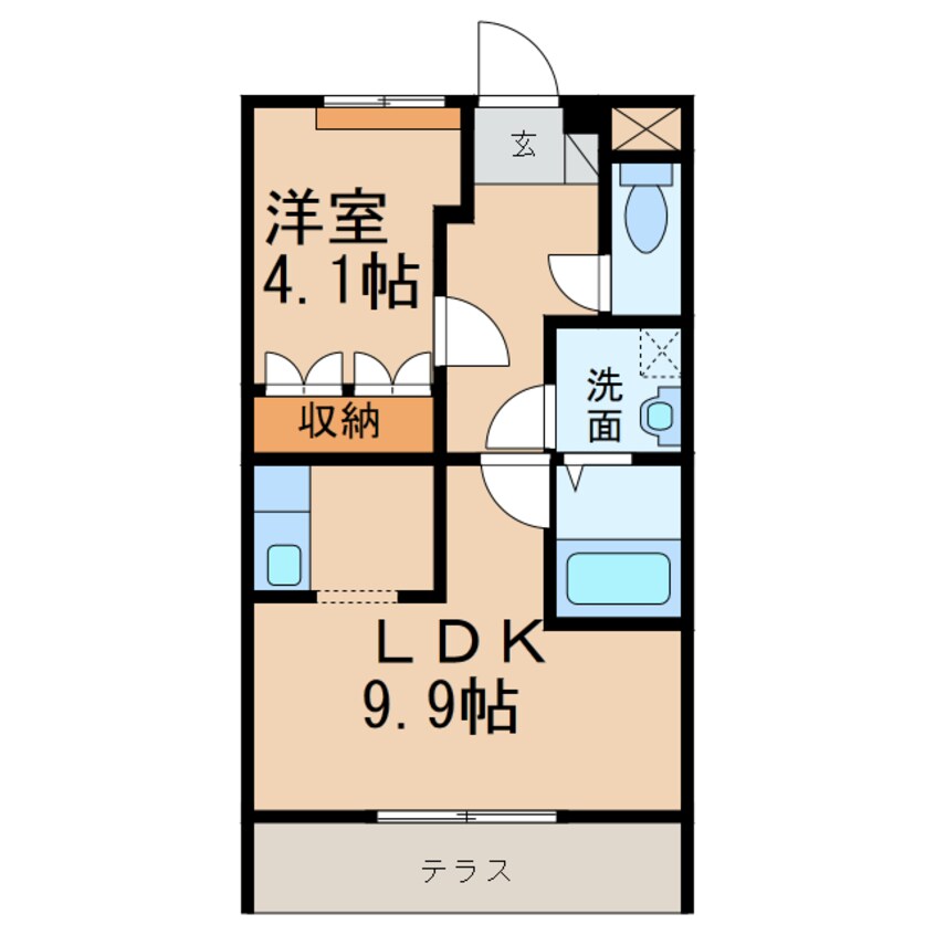 間取図 プランドール・コート