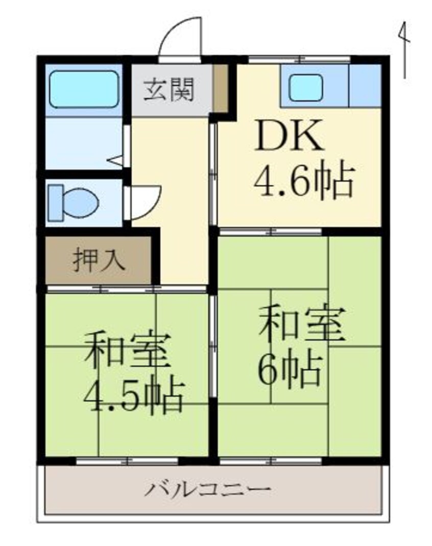 間取図 畑口住宅