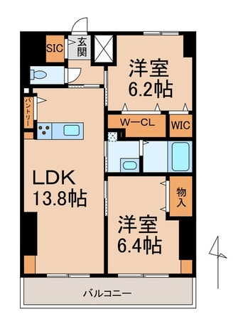 間取図 ワシンレジデンス