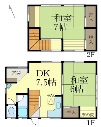 間取図 一戸建16537