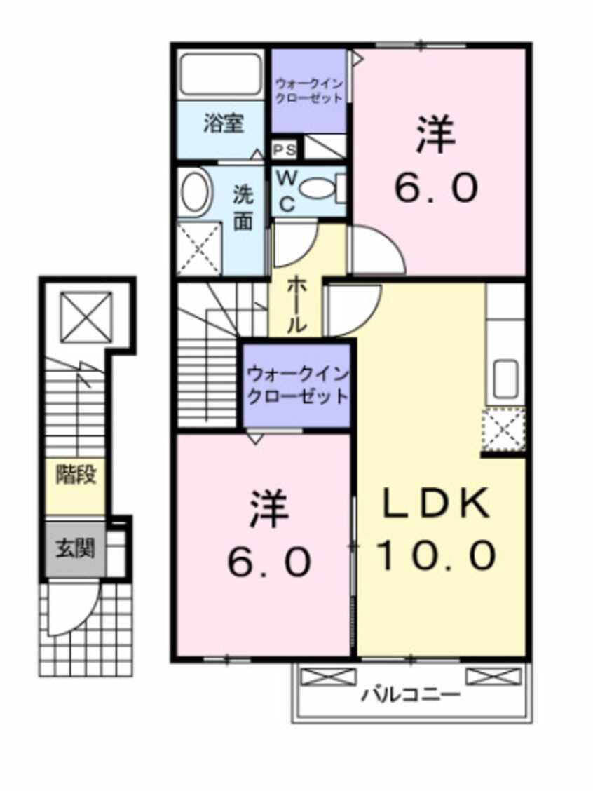 間取図 ウェル・パレスⅠ