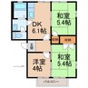 きのくに線・紀勢本線/道成寺駅 徒歩15分 2階 築27年 3DKの間取り