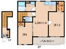 きのくに線・紀勢本線/海南駅 バス:18分:停歩6分 2階 築11年 2LDKの間取り