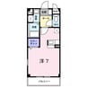 アムールＭＫ　Ⅲ 1Rの間取り
