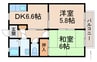紀州鉄道/紀伊御坊駅 徒歩2分 1階 築25年 2DKの間取り