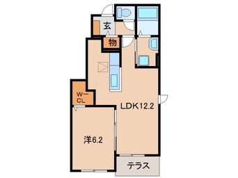 間取図 きのくに線・紀勢本線/初島駅 徒歩7分 1階 築5年