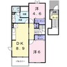 きのくに線・紀勢本線/藤並駅 徒歩23分 2階 築20年 2DKの間取り