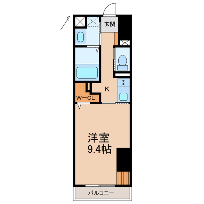 間取図 友田町店舗付き新築マンション