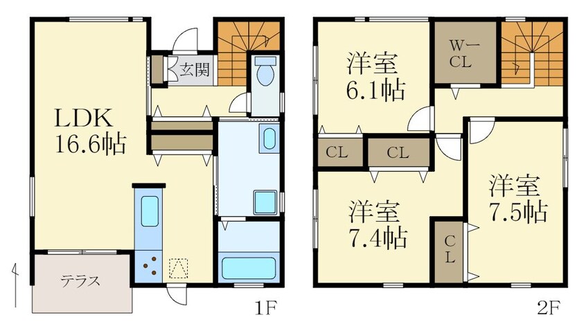 間取図 Cube7　D棟