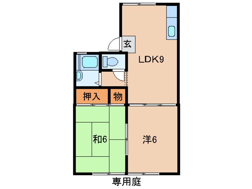 間取図 ニューハイツニシオカ