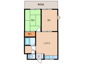 間取図 グリーンフル中西