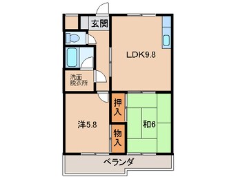 間取図 グリーンフル浜路