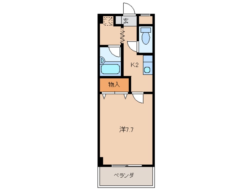 間取図 りぶる黒江