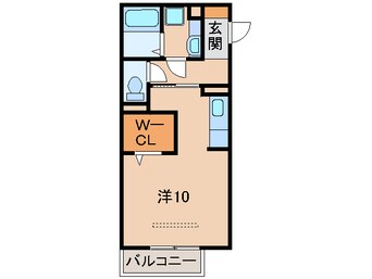 間取図 阪和線・羽衣線/和歌山駅 バス25分不老橋下車:停歩7分 2階 築9年