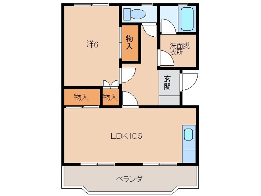 間取図 COTE DE ORANGE