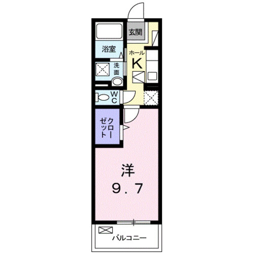 間取図 レジデンスＴＫ