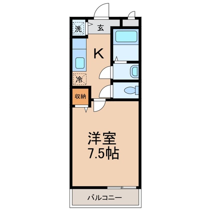 間取図 フジパレス福島