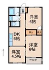 マンション戎塚 3DKの間取り