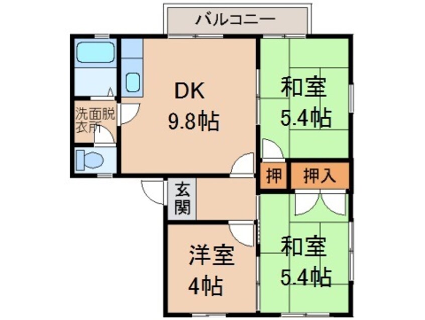 間取図 ディアス井端